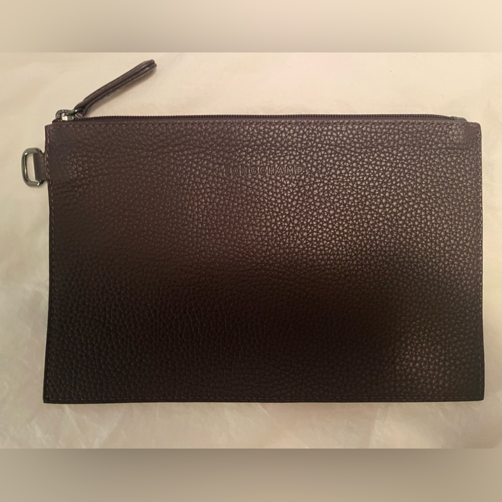 Longchamp leather pouch